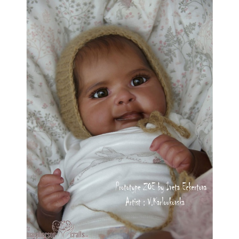 Zoe Baby Products - ชุดตุ๊กตาเปล่า NPK Reborn Zoe ขนาด 19