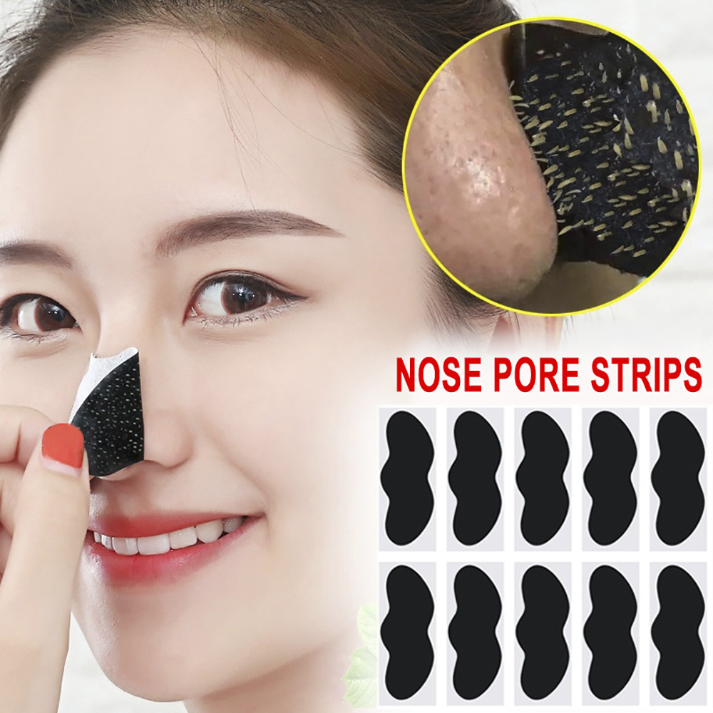 10-100 ชิ้น แผ่นลอกสิวเสี้ยนสี - Nasal Aspirator บทวิจารณ์และราคา