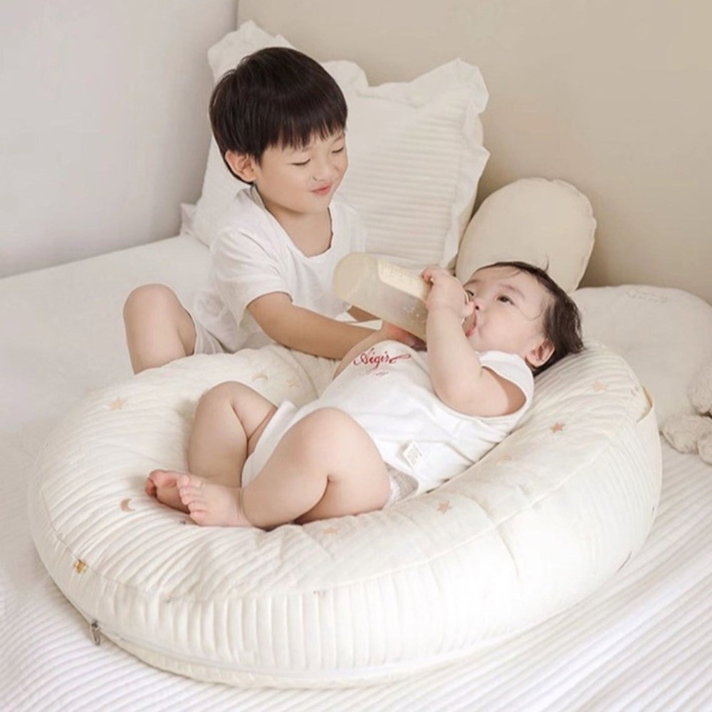 หมอนรองให้นมเด็กแบบนุ่ม ป้องกั - Nursing Pillow Breastfeeding บทวิจารณ์และราคา