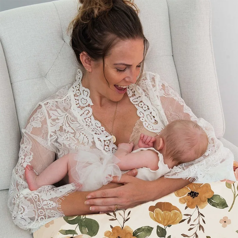 หมอนให้นมบุตรหลังคลอดหมอนรูปตั - Nursing Pillow Breastfeeding บทวิจารณ์และราคา